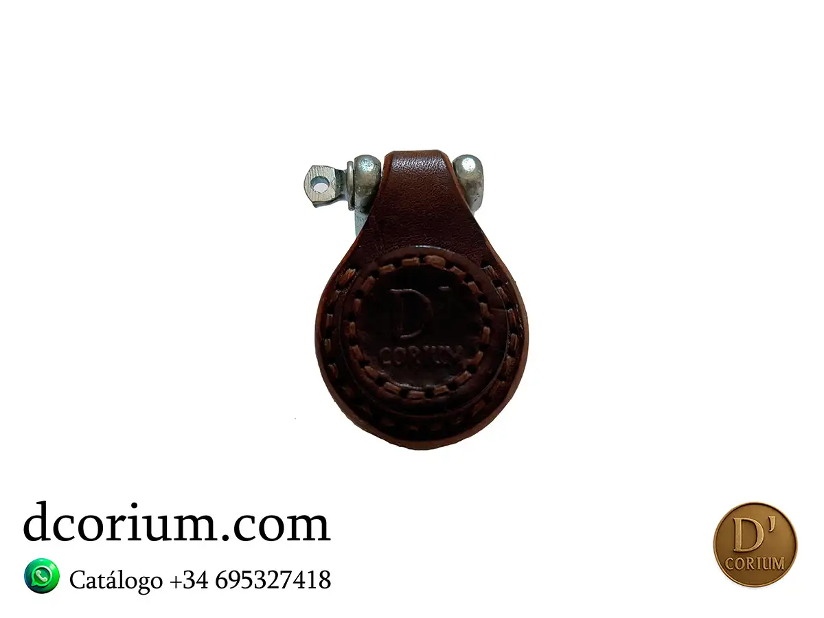 Llavero D´CORIUM marrón - Imagen 2