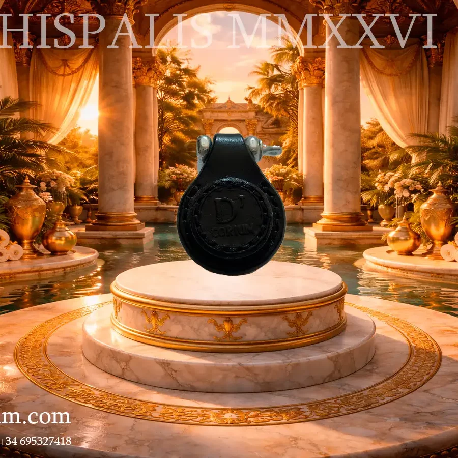 Llavero D´CORIUM negro Andalucía