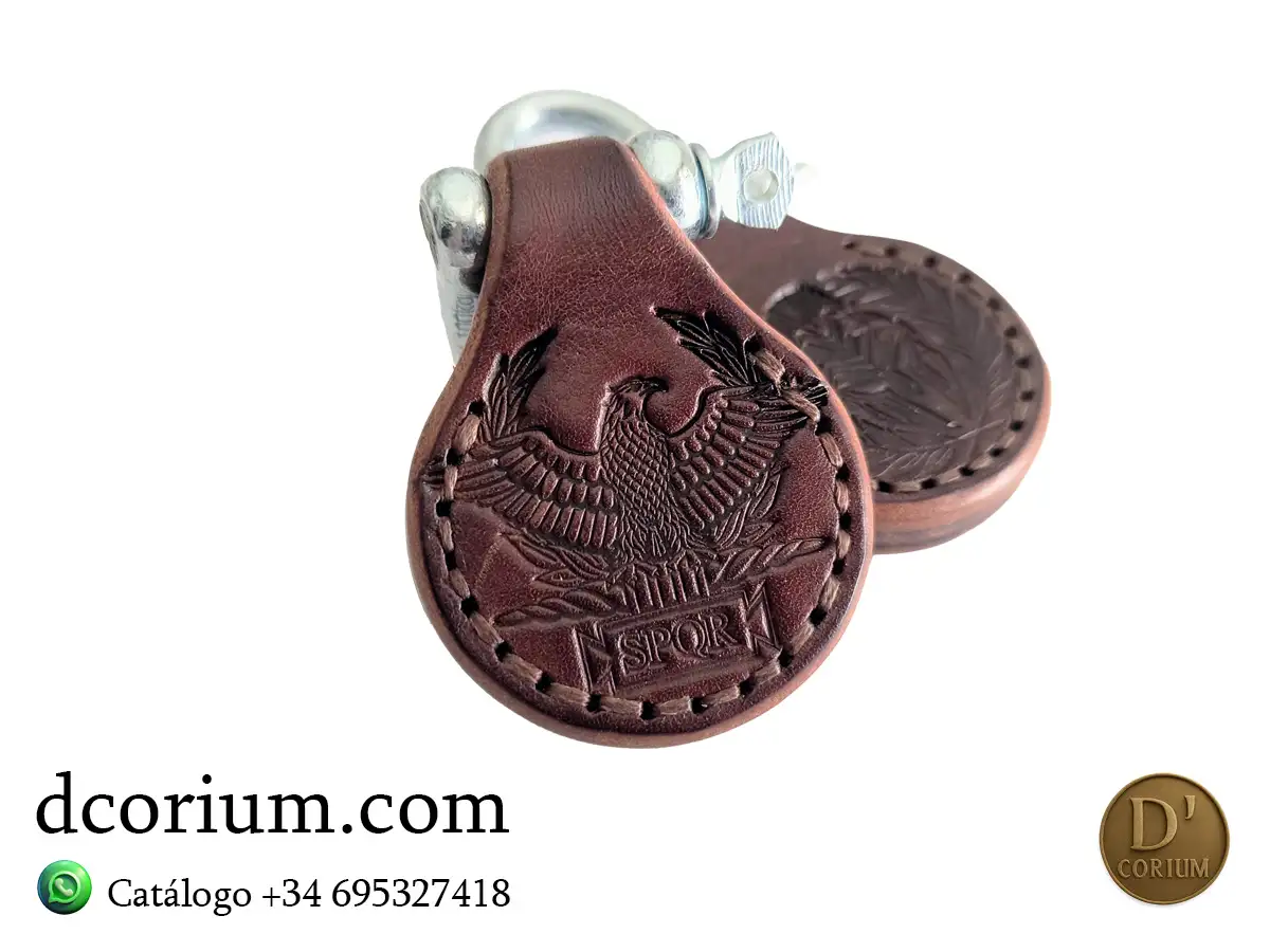 Llavero SPQR marrón - Imagen 2