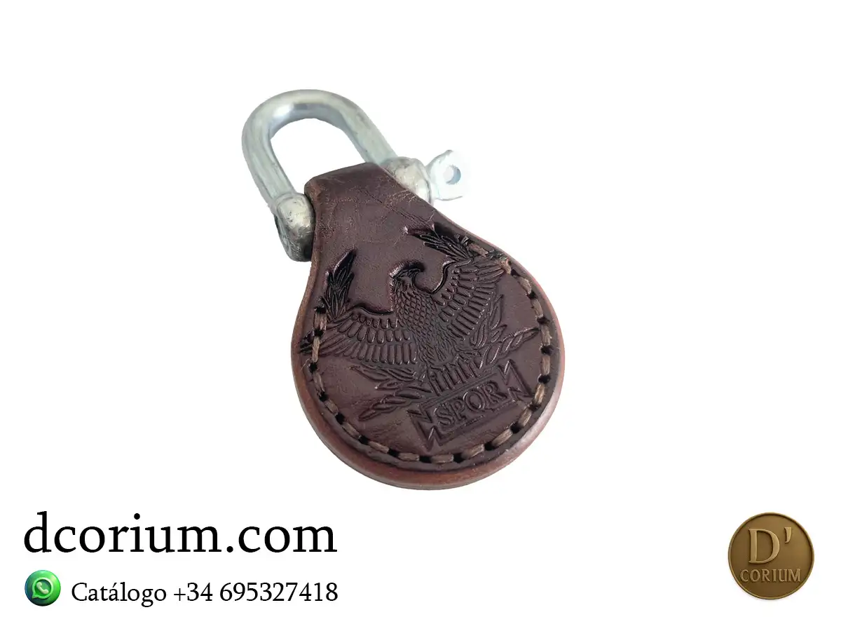 Llavero SPQR marrón - Imagen 3