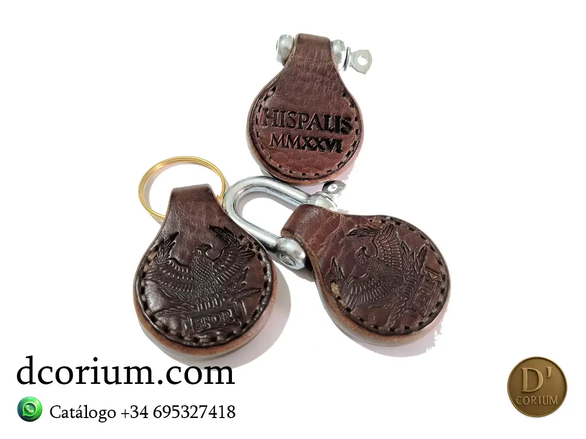 Llavero SPQR marrón - Imagen 5