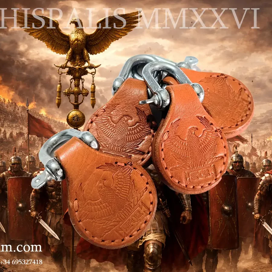 Llavero SPQR naranja