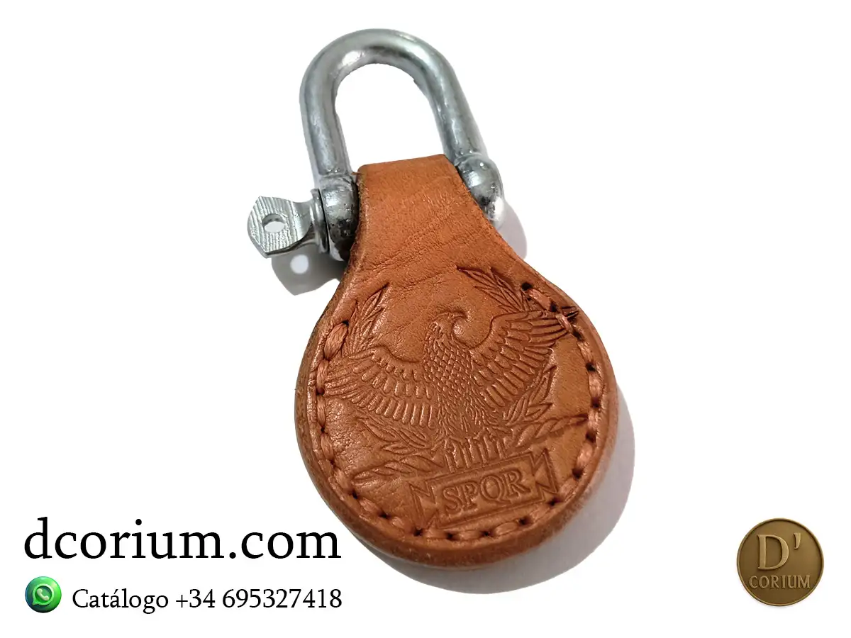 Llavero SPQR naranja - Imagen 4