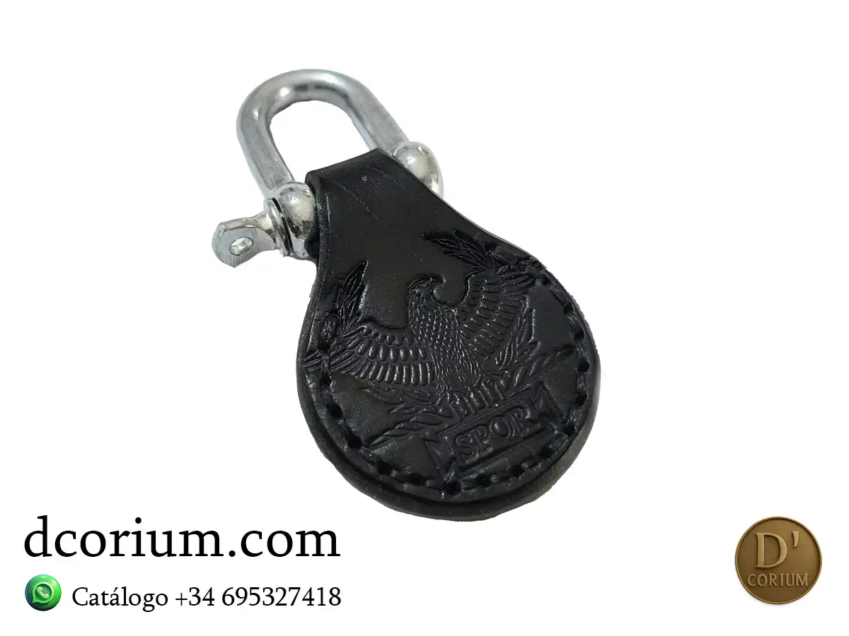 Llavero SPQR negro - Imagen 2