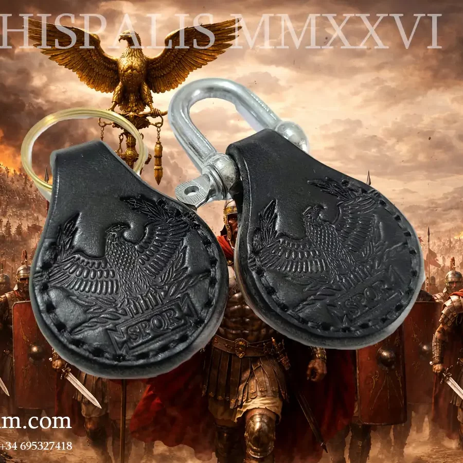 Llavero SPQR negro España